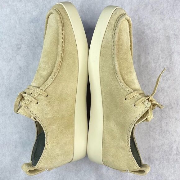 Everlane Shoes Mens Size 7 Beige The Desert Shoe Suede Leather Lace Up Loafer main image 7